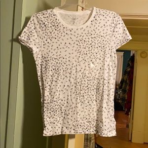 Floral Gap Short Sleeve Tee